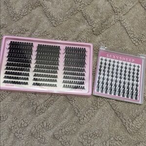 Black False Eyelash Set